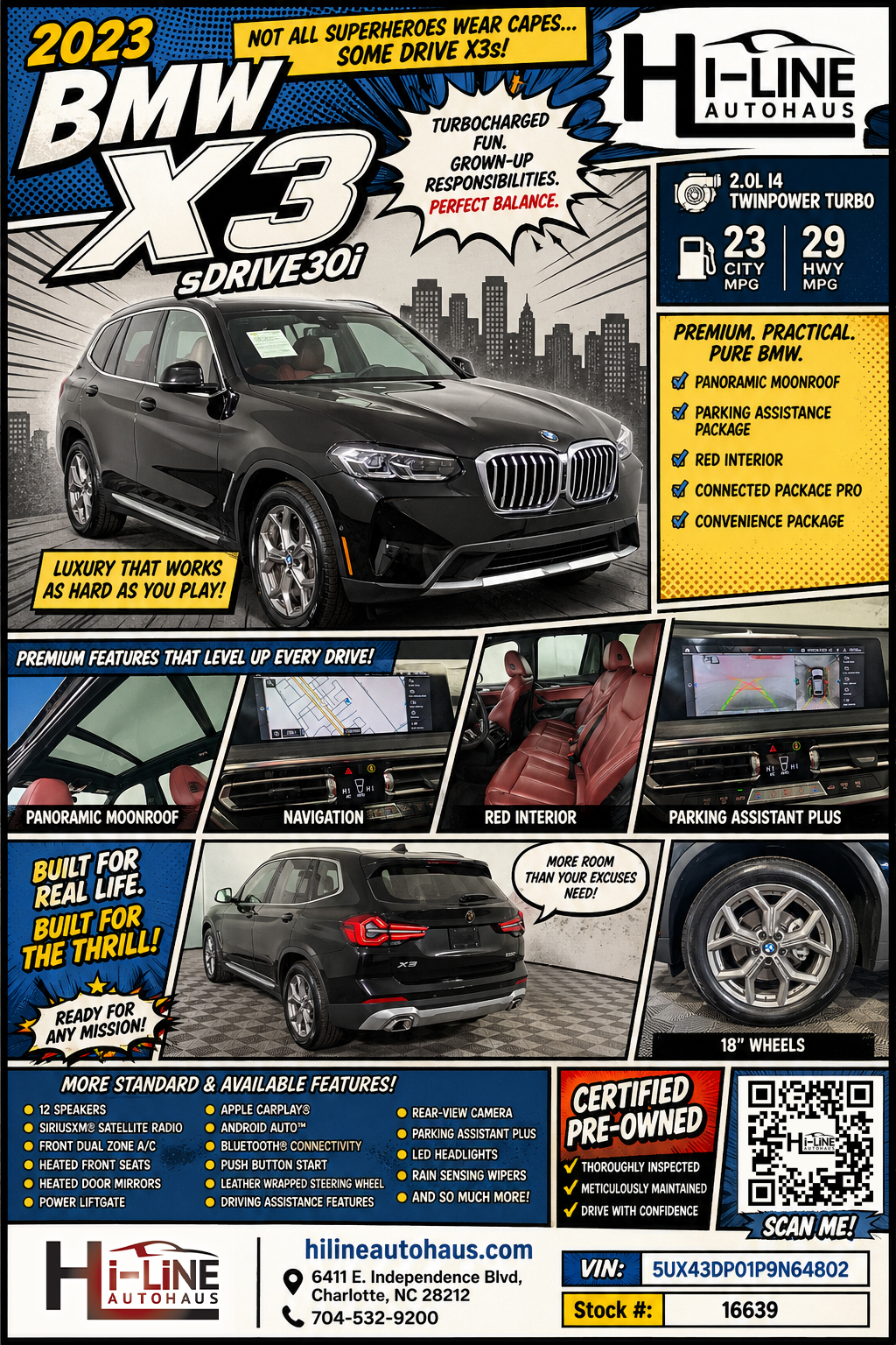 2023 BMW X3 sDrive30i