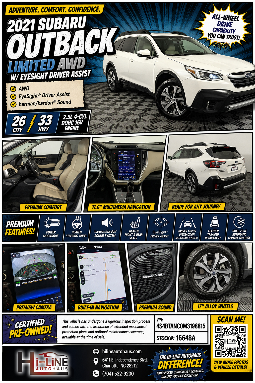 2021 Subaru Outback Limited