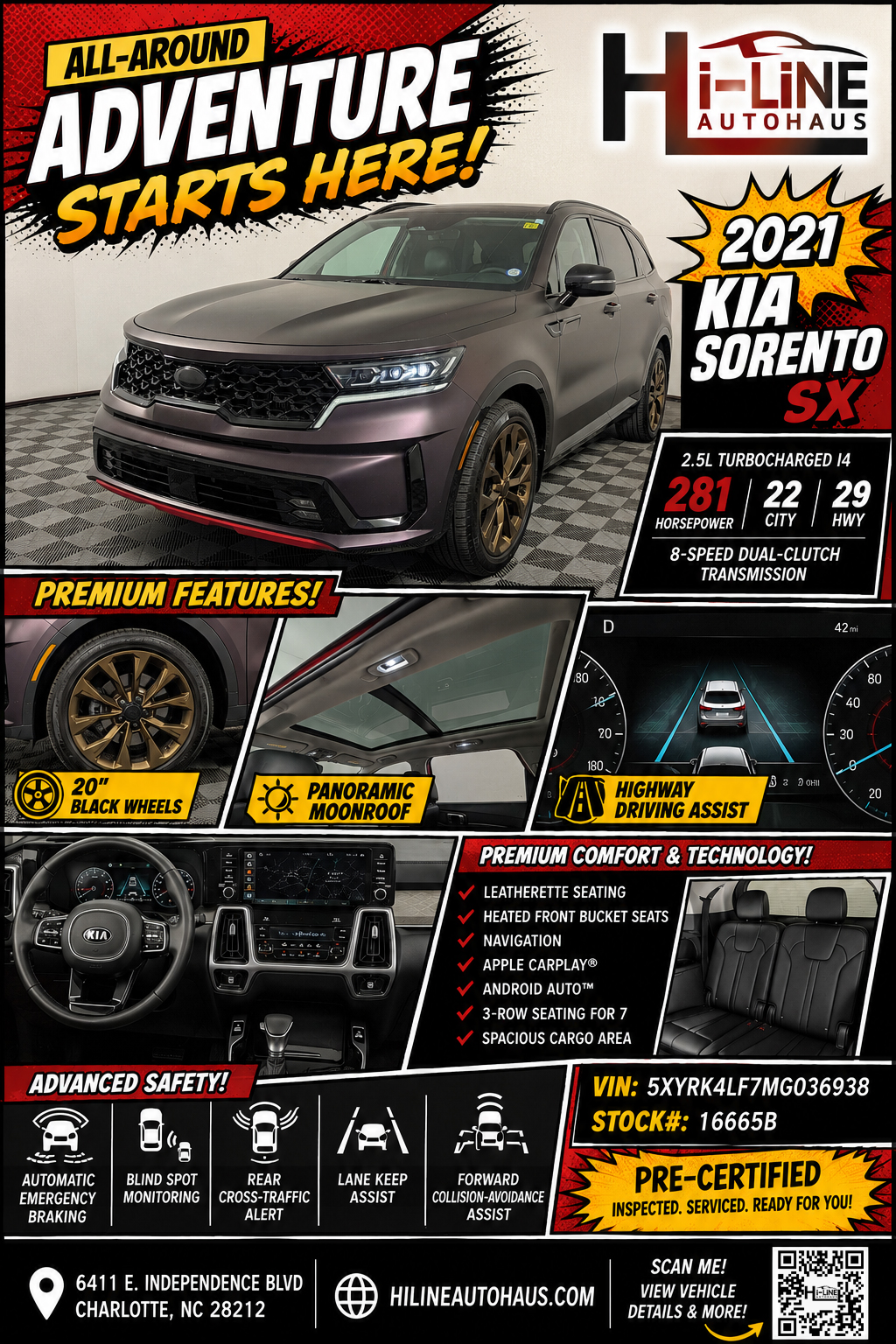 2021 Kia Sorento SX