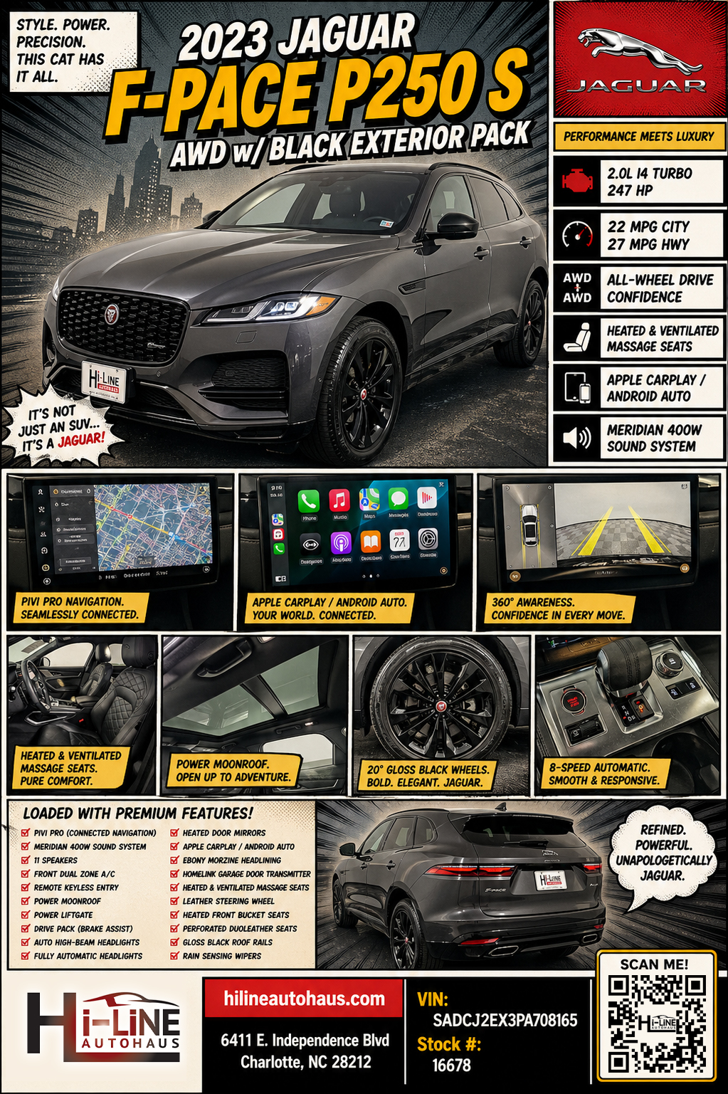 2023 Jaguar F-PACE P250 S