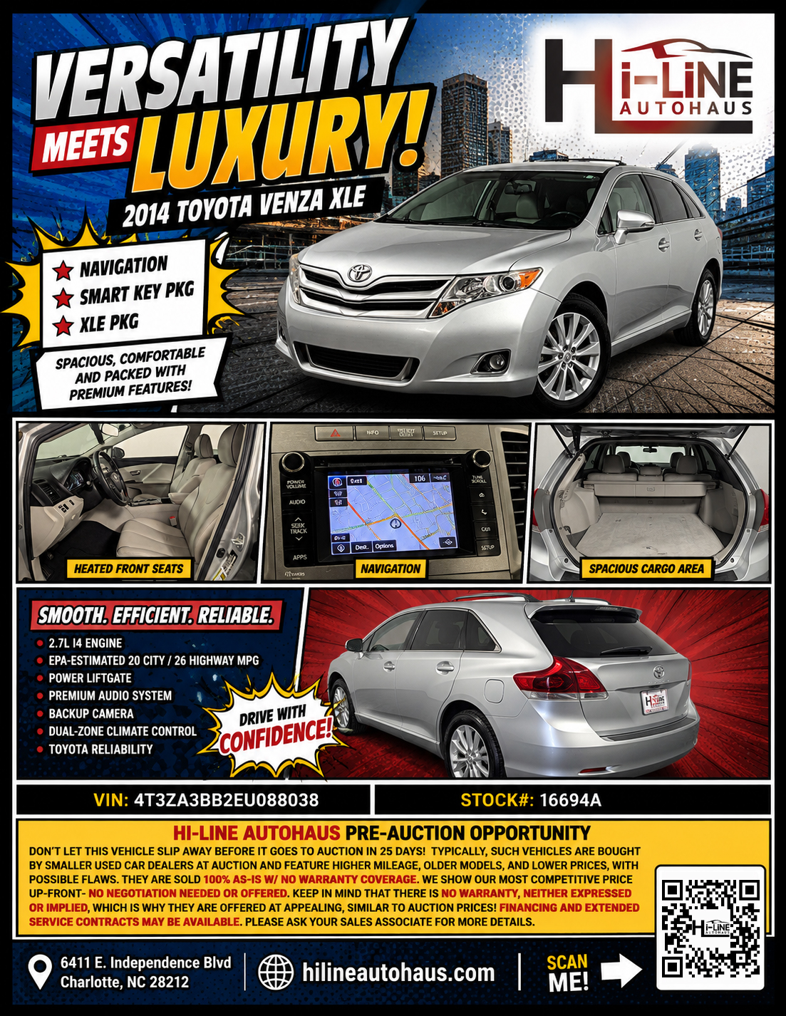 2014 Toyota Venza XLE