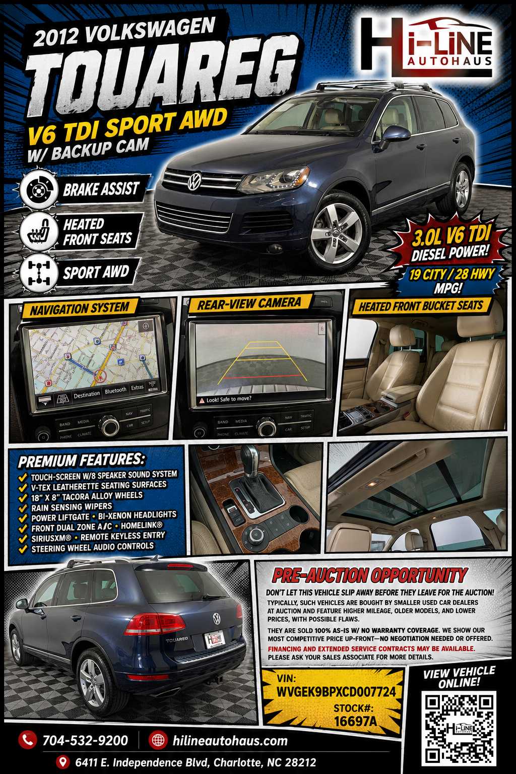 2012 Volkswagen Touareg V6 TDI