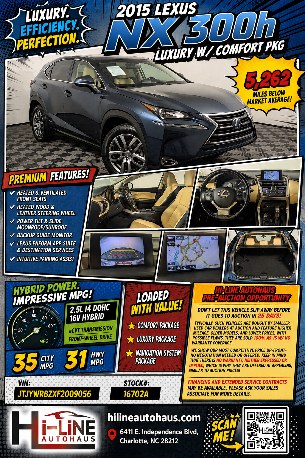 2015 Lexus NX 300h