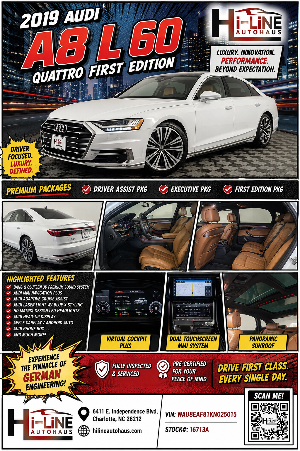 2019 Audi A8 L 60