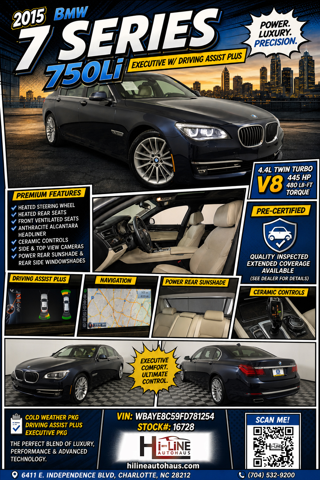 2015 BMW 7 Series 750Li