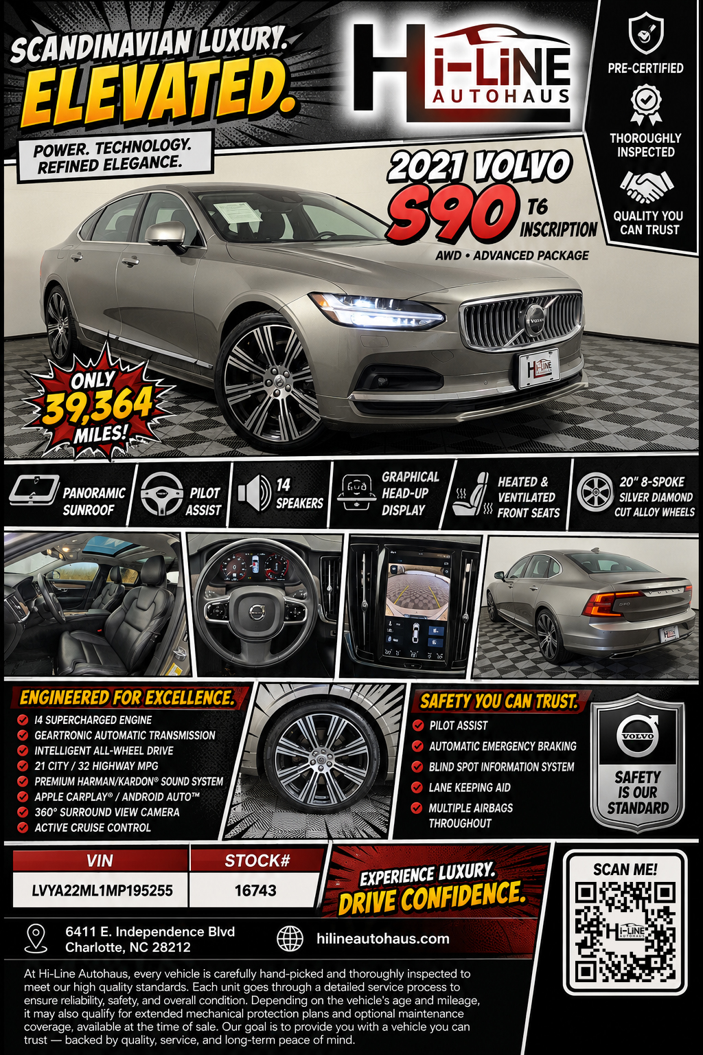 2021 Volvo S90 T6 Inscription