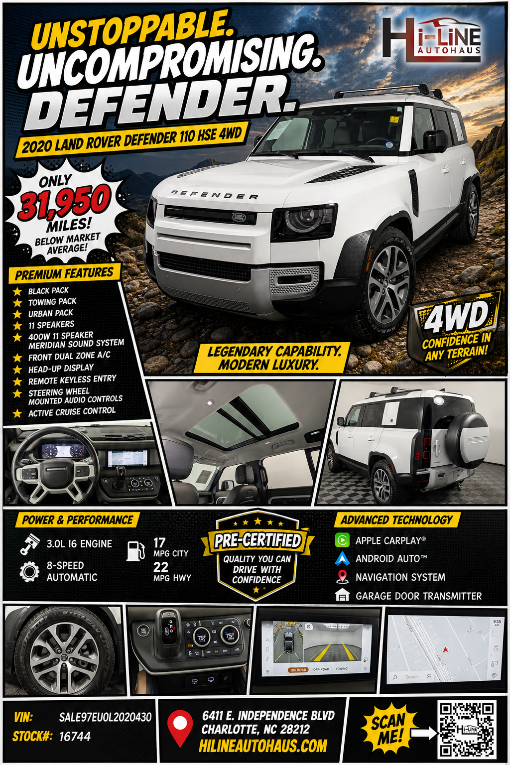 2020 Land Rover Defender 110 HSE