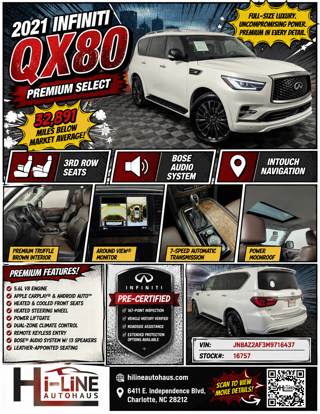2021 INFINITI QX80 Premium Select