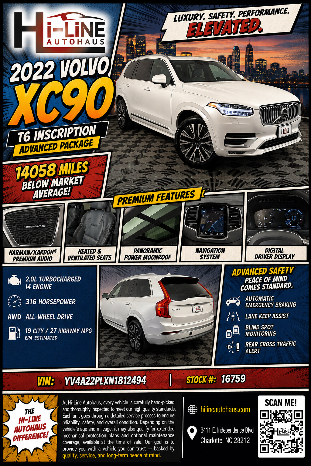 2022 Volvo XC90 T6 Inscription