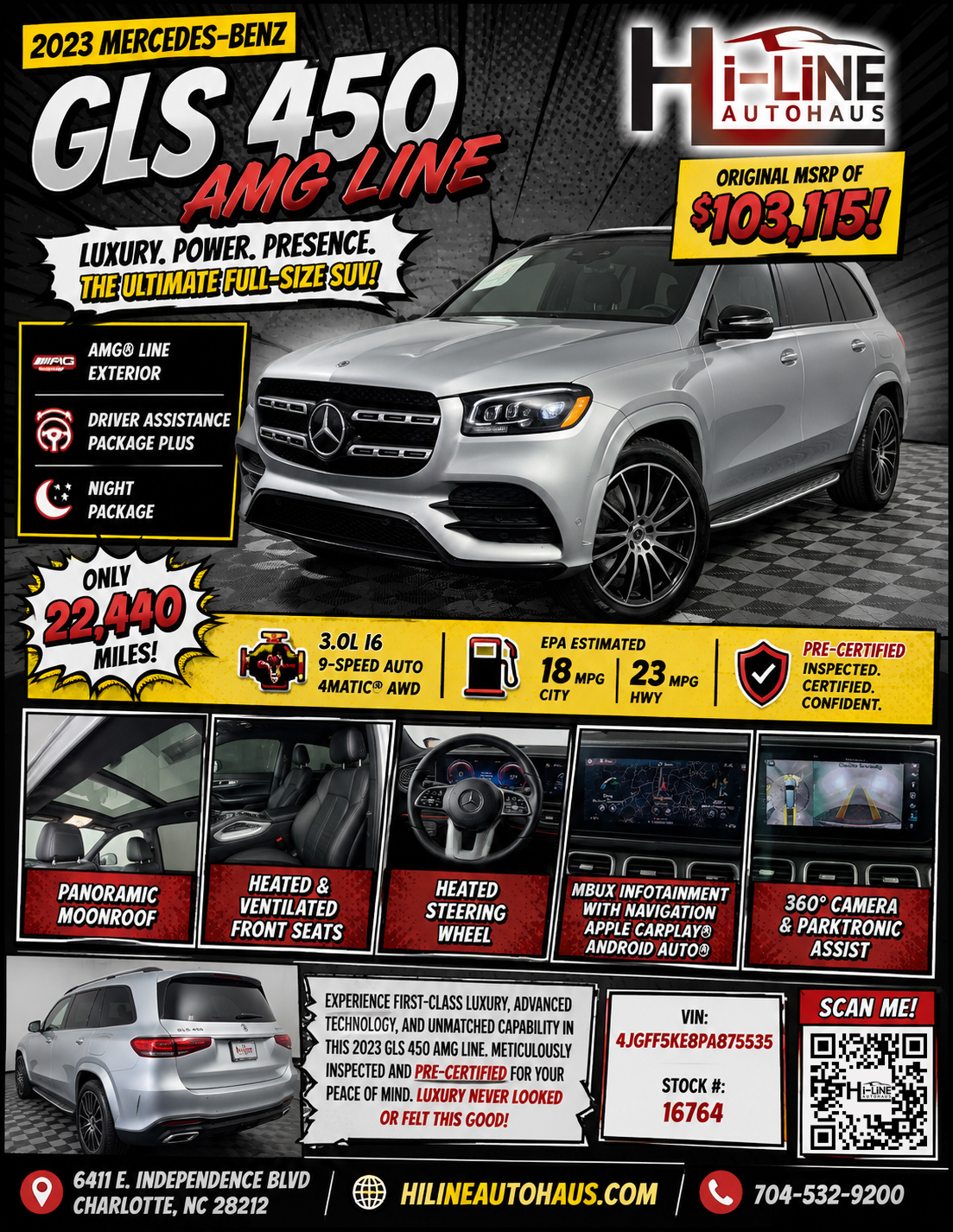 2023 Mercedes-Benz GLS GLS 450