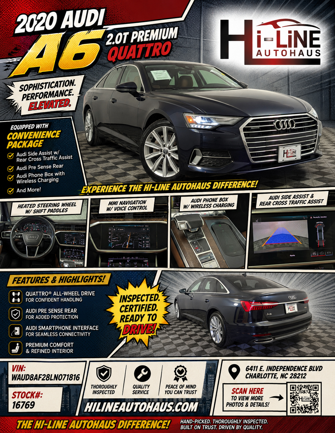 2020 Audi A6 2.0T Premium